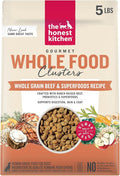 The Honest Kitchen Human Grade Whole Food Clusters Whole Grain Beef & Oat Dry Dog Food, 5 lb Bag