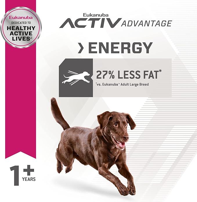 Eukanuba Fit Body Weight Control Large Breed Adult Dry Dog Food, 28 lb Bag