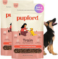 Pupford Soft & Chewy Training Treats for Dogs & Puppies (Beef, 10 oz, 2 Pack)