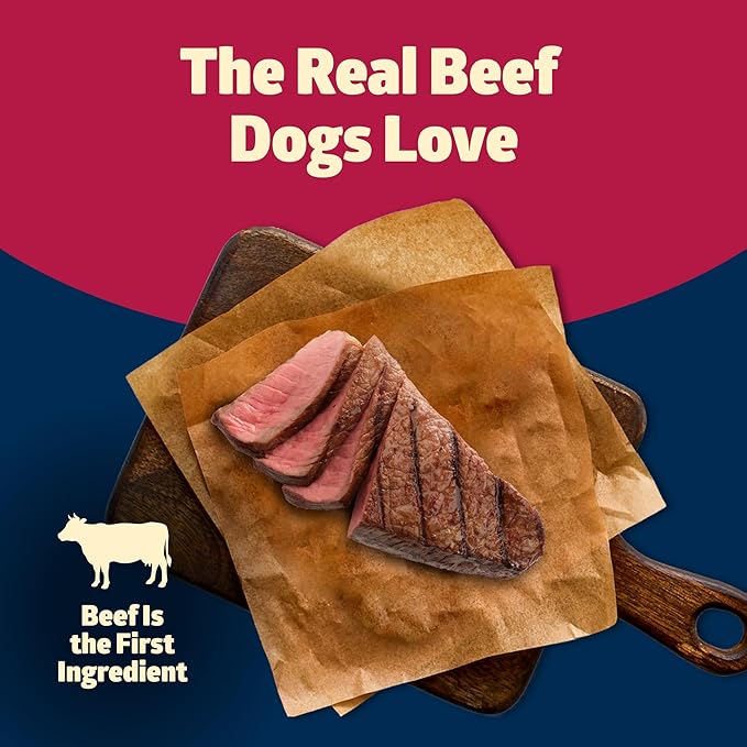 Blue Buffalo Freedom Grain-Free Dry Dog Food, Complete & Balanced Nutrition for Adult Dogs, Made in the USA with Natural Ingredients, Beef & Potatoes, 11-lb Bag