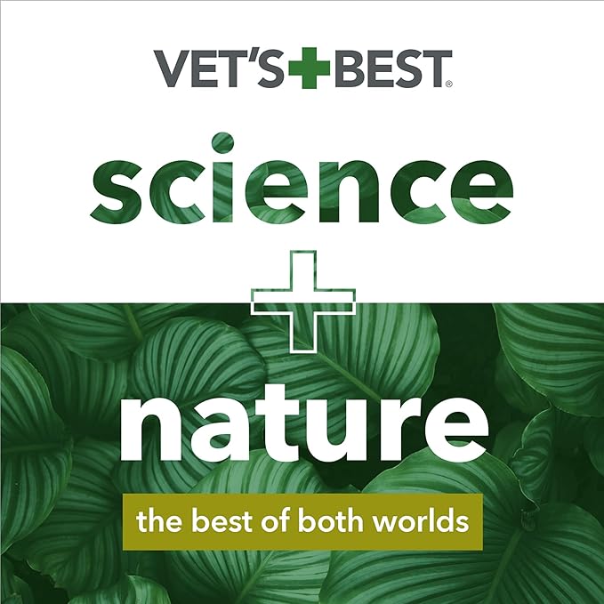 Vet’s Best Flea and Tick Repellent Collar for Cats, Plant-Based Flea and Tick Prevention Collar with Natural Oils, Adjustable Cat Collar Up to 20 Inch Neck