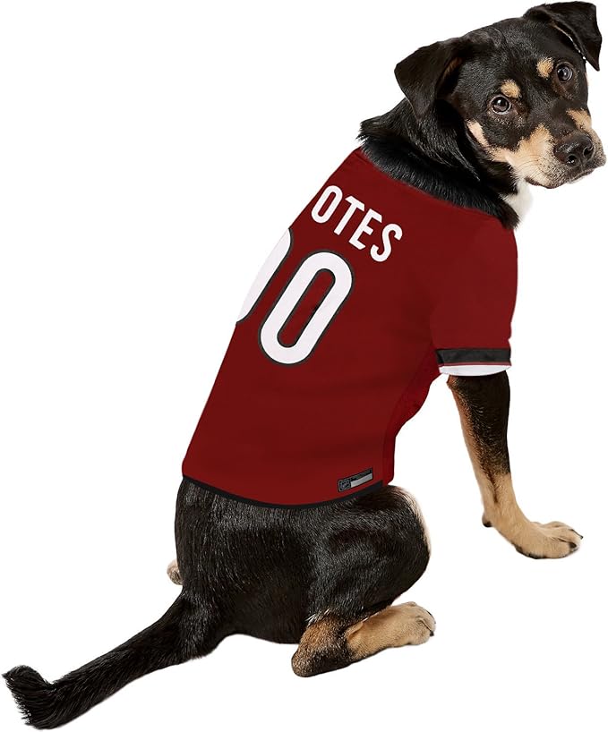 Pets First NHL Arizona Coyotes Jersey for Dogs & Cats, X-Small. - Let Your Pet Be A Real NHL Fan!