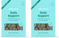 Bocce's Bakery Breath Daily Support Treats for Dogs,Wheat-Free Dog Treats,Made with Real Ingredients,Baked in The USA,Supports Oral Health,All-Natural Apple & Mint Biscuits,12 oz,(Pack of 2)