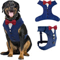 AVERYDAY Dog Tuxedo for Wedding Outfit, Dog Suit and Tie Costumes for Birthday, Halloween, Cosplay, Christmas Party, Pet Formal Wear with Bowtie, Tux for Medium Large Dogs, Bulldog, Labrador, Husky