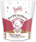 The Lazy Dog Cookie Co. Soft and Chewy Dog Treats, Pie Slice Shaped Dog Cookies, Triple Berry Slice Pup-Pie with Peanut Butter Cup Ice Cream Inspired Flavor, Baked in The USA, 5 oz. (Pack of 1) (PB)