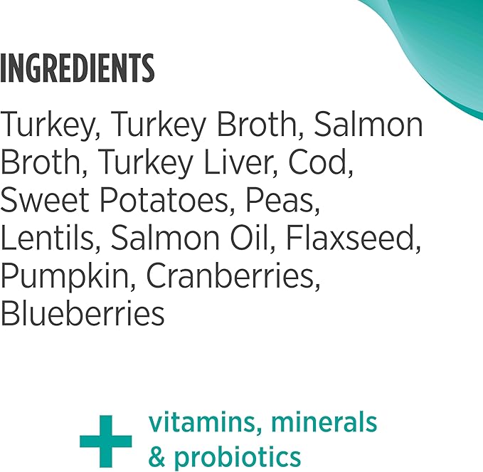 Nulo Grain-Free Turkey, Cod, & Sweet Potato Recipe Wet Canned Dog Food for Puppies, 13 Ounce, 12 Cans