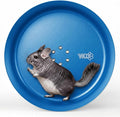 15" Silent Chinchillas Exercise Wheel, Aluminum Alloy Noiseless Running Wheel for Syrian Hamsters, Hedgehogs, Squirrels and Small Pets (Blue)