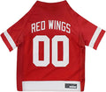 NHL Detroit Red Wings Jersey for Dogs & Cats, Large. - Let Your Pet Be A Real NHL Fan!