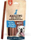 Amazing Dog Treats - 12 Inch Medium Size Bully Sticks (6 Count) - Bulk Bully Sticks for Dogs - No Hide Bully Stick Dog Bones