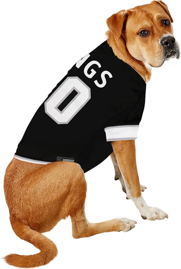 Pets First NHL Los Angeles Kings Jersey for Dogs & Cats, X-Small. - Let Your Pet Be A Real NHL Fan!