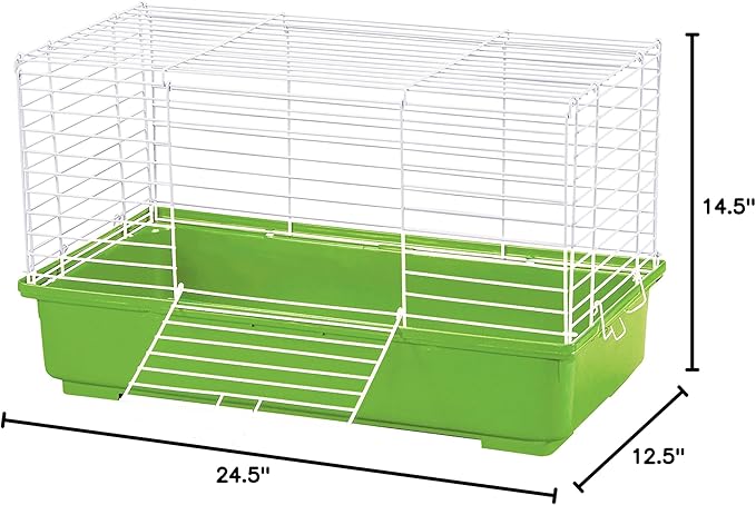 Kaytee My First Home Habitat for Pet Guinea Pigs, Dwarf Rabbits or Other Small Animals, Medium