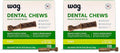 Amazon Basics Dental Dog Treats to Help Clean Teeth & Freshen Breath for Tiny Dogs, Unflavored, Per Pack: 130 Count, 2.25 pounds (Previously Wag)