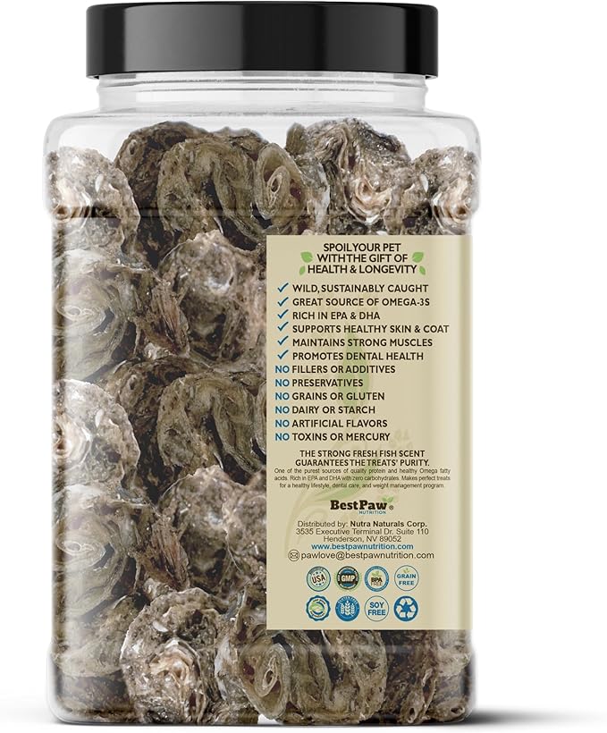 Best Paw Nutrition Wild Caught Fish Treats Icelandic Pure Cod Skins Reward Protein Snacks Rich in EPA & DHA K9 Brain Heart Skin & Coat Health Crunchy Dental Treats