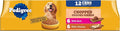 Pedigree Chopped Ground Dinner Wet Dog Food Chicken & Beef Variety Pack, Canned Dog Food, 13.2 oz. Cans (12 Count, Pack of 1)