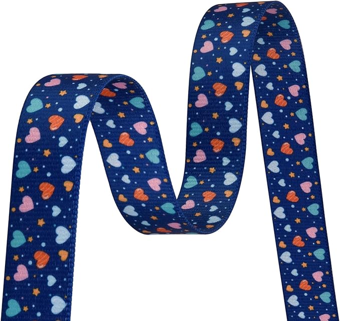 Dog Collar for Large Dogs, Soft Comfy Pet Collar for Small Medium Large Dogs, Geometry Pattern for Boy Girl Puppy Dogs(Love Blue,L)