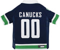 Pets First NHL Vancouver Canucks Jersey for Dogs & Cats, X-Large. - Let Your Pet Be A Real NHL Fan!