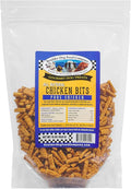 Chicken Bits Grain Free Natural Dog Treats for Small to Large Breed - Low Calorie for Training - High Value, Human Grade Meat, Healthy Dog Treats for Medium & Large Dogs (16oz)