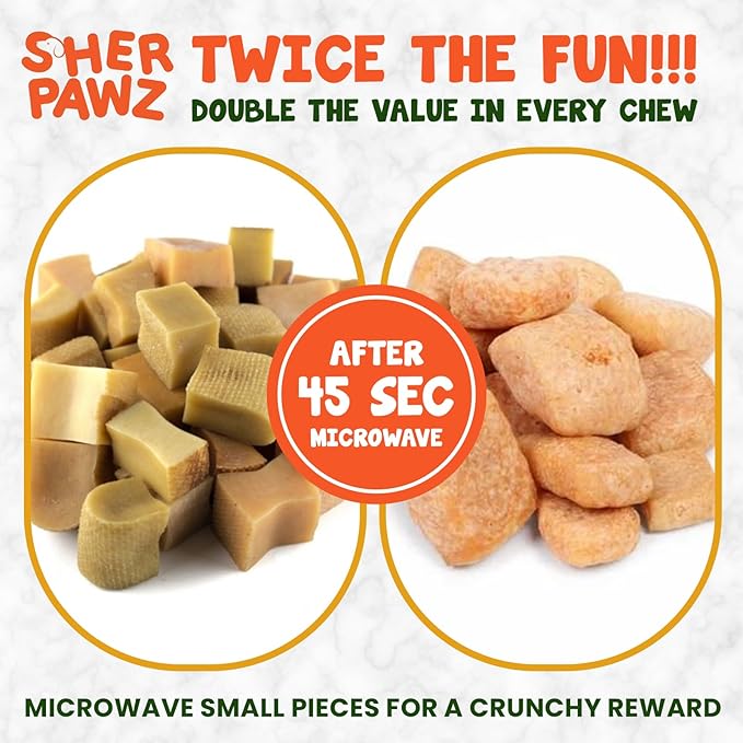 Natural Himalayan Yak Cheese Dog Chews - Medium (2.2-2.5 oz) 3-Pack | All-Natural, Rawhide-Free, Grain-Free Long-Lasting Healthy Dog Treat for Agressive Chewers