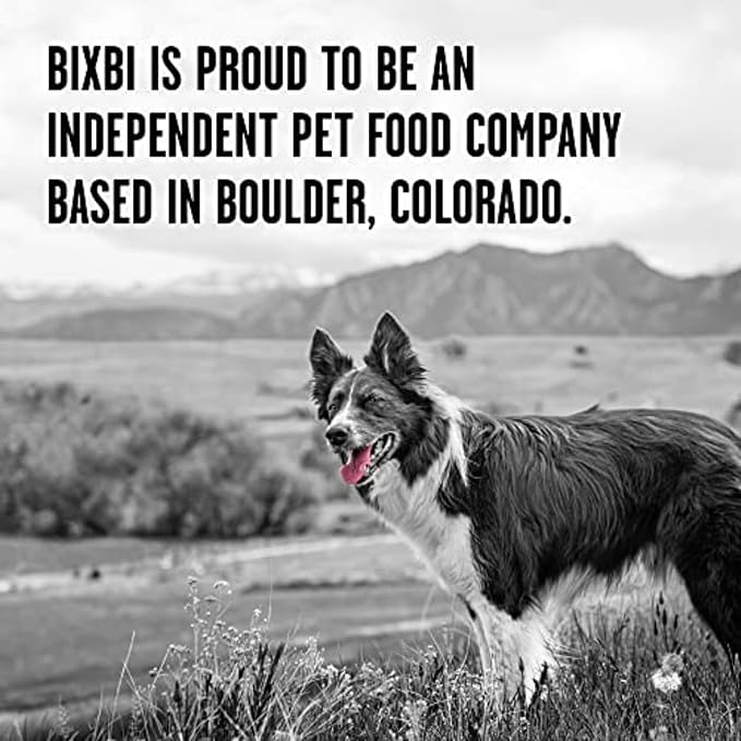 BIXBI Liberty Freeze-Dried Dog Food Topper & Treats, Pork – 97% Meat & Organs, No Refrigeration – USA Made, 4.5 oz