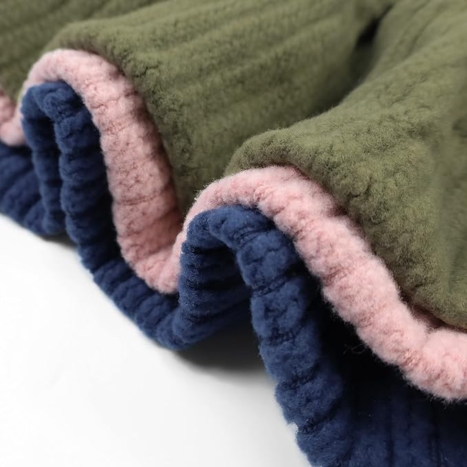 Fitwarm Turtleneck Knitted Dog Sweater Puppy Pajamas Thermal Doggie Winter Clothes Knitwear Pet Coats Cat Apparel Green XXL