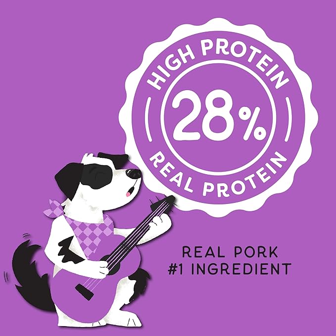 CHAMPS Soft Healthy Dog Treats for Immune Support & Training Snacks Made with Spinach, Cranberry & Kale - Smoky Pork - 16 oz