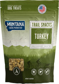 MONTANA DOG FOOD CO. Freeze-Dried Turkey Liver Dog Treats – 100% Natural Freeze Dried Dog Treats, Single Ingredient, High Protein, Grain-Free, Made in USA – 3 oz Bag