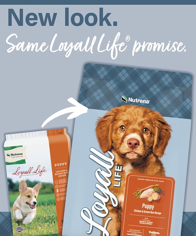 Nutrena Loyall Life Puppy Food Chicken & Brown Rice (20 Pounds), 1 Count (Pack of 1)