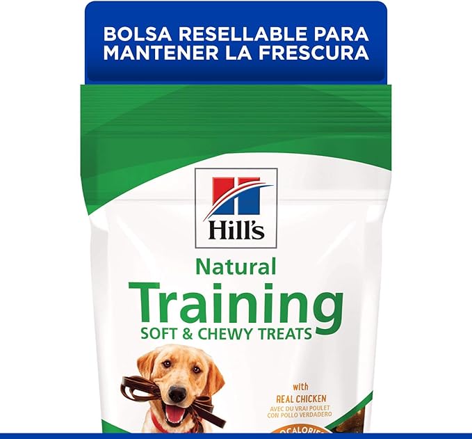 Hill's Natural Jerky Strips, All Life Stages, Great Taste, Dog Treats, Chicken (Small & mini Breeds), 7.1 oz Bag (Pack of 2)