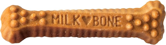 Milk-Bone Brushing Chews Original Chicken Flavor Daily Dental Dog Treats, Large, 24.2 Oz. Bag (Pack of 5)