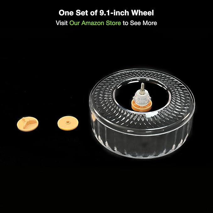 GuineaLoft™ Silent Hamster Wheel - 9.1 inch (23cm) for Hamsters, Mice, Gerbils & Small Animals
