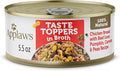 Applaws Taste Toppers, Grain-Free Dog Food Topper, Limited Ingredient, Chicken & Beef Liver with Pumpkin, Carrots & Peas in Broth (12 x 5.5oz Cans)