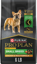 Purina Pro Plan Small Breed 7 Plus Shredded Blend Chicken and Rice Formula Senior Dog Food, 6 lb Bag, High Protein, Supports Joint Health