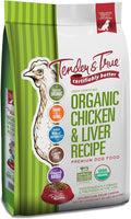 Tender & True Organic Chicken & Liver Recipe Dog Food, 20 lb