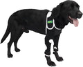 Dog Leg Sleeve for Front Legs, Helps Prevent Licking Wounds, Hygroma, Calluses & Pressure Sores, Elbow and Shoulder Support, Reflective Material for Night Safety, Both Legs, Size M