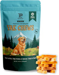Himalayan Yak Cheese Dog Chews for Small Dogs (15–25 lbs) – Extra Thick & Dense Long-Lasting Hard Chew for Aggressive Chewers – Natural, Protein-Rich & Odor-Free – 12 Small Bars (1.2 oz Each)