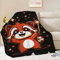Red Panda Throw Blanket Red Panda Stuff Gifts for Kids Girls Boys Adults Women Man Soft Cozy Warm Plush Fluffy Fuzzy Fleece Blanket Decor 40''X50''