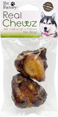 Pet Factory Real Chewz Knee Caps, 2 Pack 24/Cs