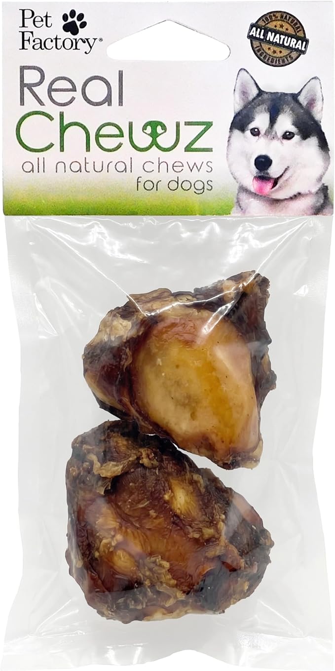 Pet Factory Real Chewz Knee Caps, 2 Pack 24/Cs