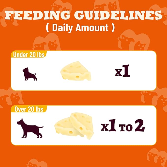 14.1oz Cheese Bites for Dogs - High-Protein Cheese Dog Treats for Digestive & Immune System Health - Original Chewy Natural Puppy Training Treat