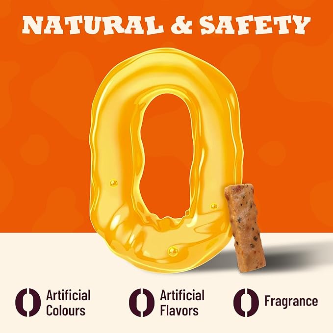 7.4 oz Natural Chicken & Pumpkin Bars for Dogs - Healthy Dog Treats Dog Training Treats - Healthy Digestive Support Snacks for Small, Medium, Large Dogs