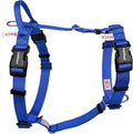 Non Restrictive No Pull Dog Harness, Neck Buckle Desgin, Lightweight Easy Walk Freedom Harness, Keep Balance, Sewn-in Instructions Labels for Easy Use, Small Dogs Chest(17-23inches) Blue