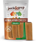 Jack&Pup Yak Cheese Himalayan Dog Chews | Dog Yak Chews for Large Dogs Aggressive Chewers | Hard Yak Cheese Stick (3oz, 3 Pack)