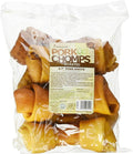 Pork Chomps Roasted Pork Skin Dog Chews, 6-inch Knots, 6 Count