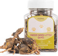 Freeze Dried Quail Cat Dog Treats - Single Ingredient Pet Treats,Natural High-Protein Training Snacks,Grain-Free (3.5oz)