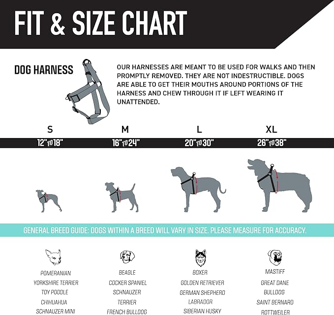 Wolfgang Heavy Duty Adjustable Dog Harness, Pull-Tested for Walking & Training, MarbleSwirl Print, Small