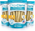 Oral Hygiene Chews for Small Dogs – Enzymatic Dental Treats for Daily Oral Care, Helps Clean Teeth & Freshen Breath, Supports Plaque & Tartar Control – 30 Chews (3 Pack)