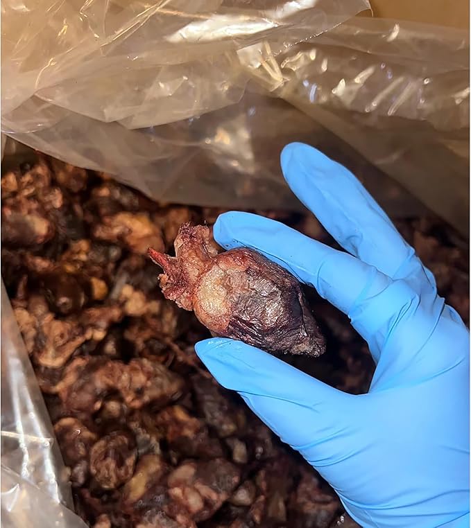 Freeze-Dried Raw Treats - Duck Heart - 2.5oz Bag, Dog & Cat Snacks, Single Ingredient, Natural, Pet Food Topper, Protein‑Packed Meat