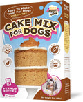 Puppy Cake Peanut Butter Dog Birthday Cake Mix with Icing - Wheat-Free, Easy to Bake/Microwave - Natural Ingredients - Made in The USA