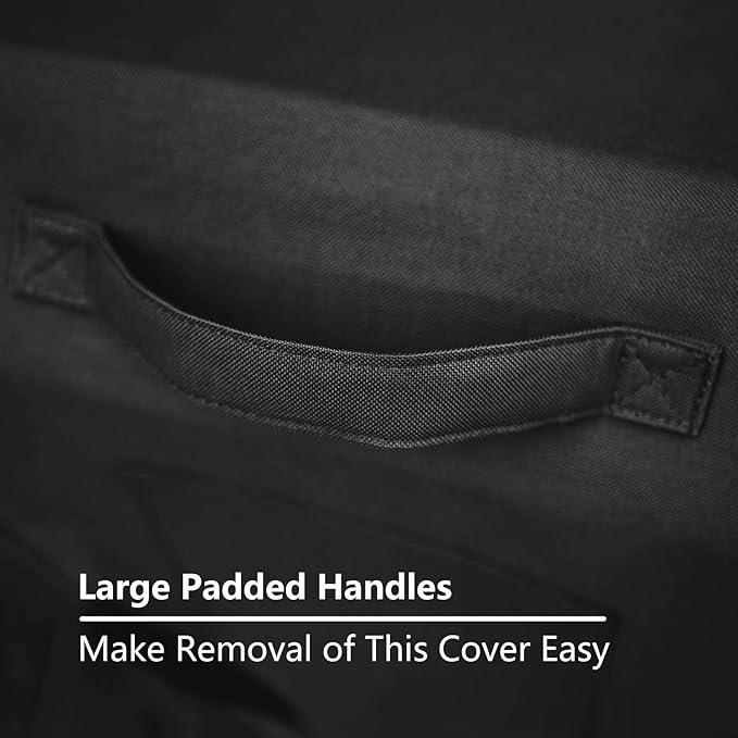 Dog Bed Cover Replacement Washable 44" L x 32" W x 4" H for Orthopedic, Cooling Gel and Memory Foam Pet Bed, Waterproof 600D Oxford Fabric, Cover Only (Black)