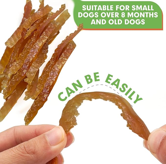 Oven Roasted Single Ingredient Treats for Dogs & Cats | Easy Chew (6.0 oz, Soft Chicken Shreds (Crystal))